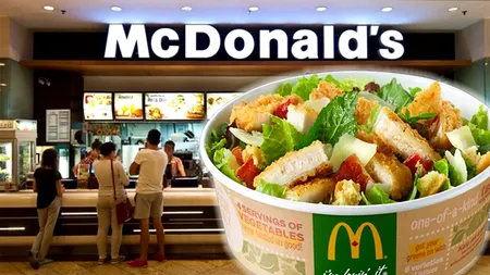 Îngrașă sau nu? Câte calorii are o salată de pui de la McDonald's, de fapt
