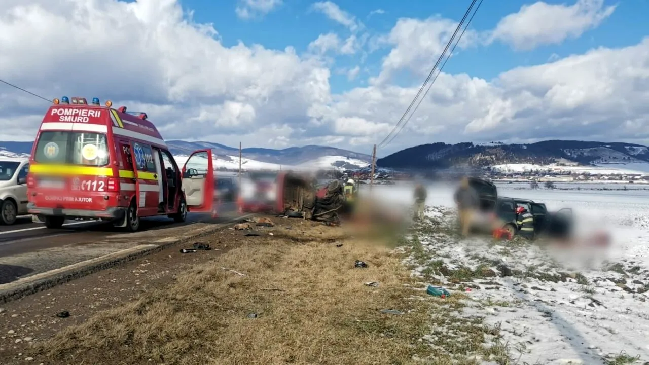O tânără de 18 ani și o femeie au murit într-un ACCIDENT produs în Covasna
