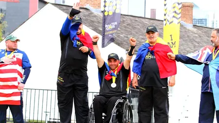 România, medalie de AUR la Jocurile Invictus. Echipa formată din Ionuț Butoi, Dorin Petruț și Nicușor-Augustin Pegulescu a câștigat finala la tir cu arcul