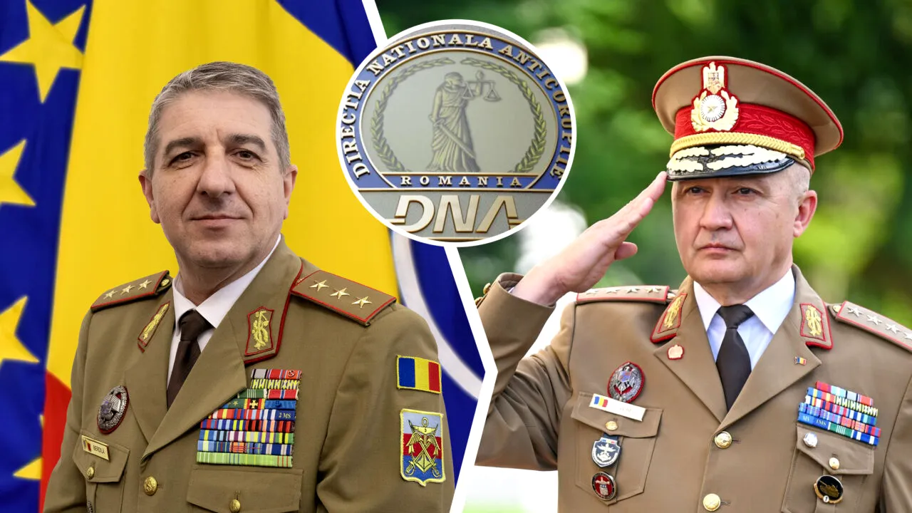 Lista generalilor din dosarul DNA. După șeful Statului Major, locțiitorul acestuia, generalul Berdilă se află în cercul suspecților din anchetă