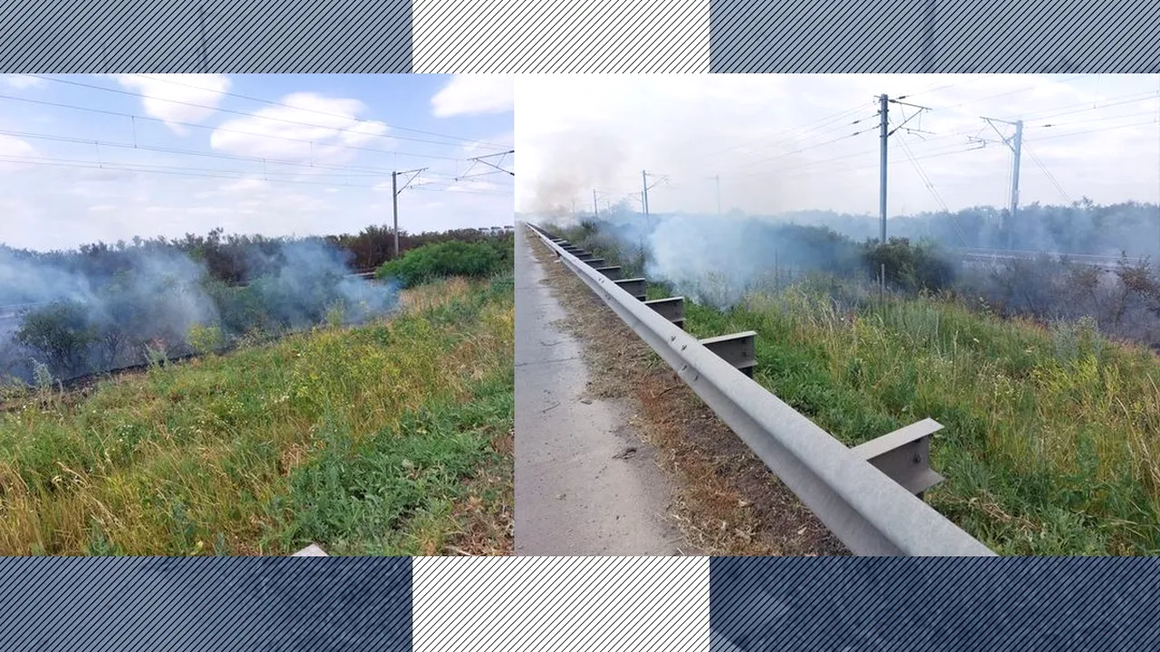 Autostrada Soarelui, ÎNCHISĂ pe ambele sensuri din cauza incendiilor. Circulația este deviată