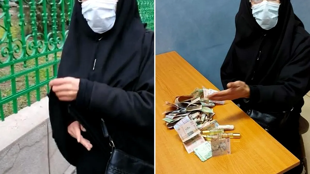 Pacient plin de sânge sau călugăriță? Un cerșetor a schimbat rolul pentru a primi mai mulți bani: „Ca bărbat, lumea te trimite la muncă...”