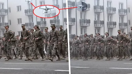 Program inedit de antrenament la MApN. Militarii români învaţă să danseze, alături de drone în survol