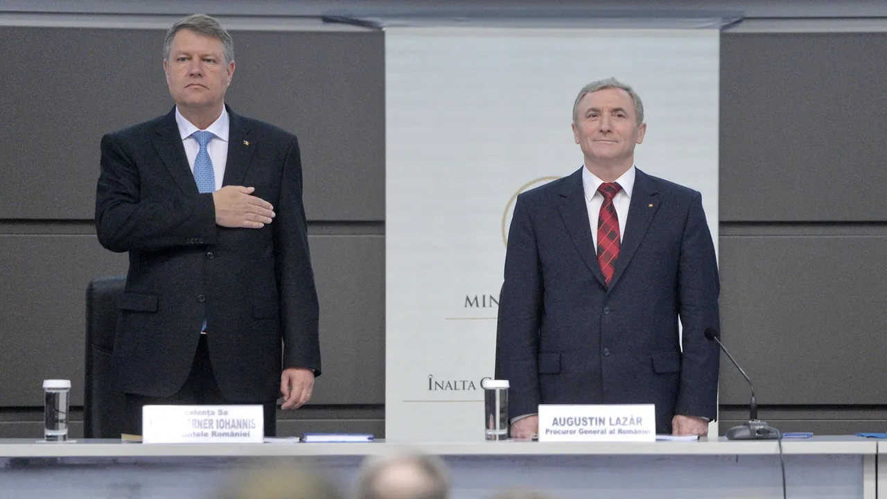 Iohannis, critici în lanț la adresa lui Toader la bilanțul Ministerului Public: „Observăm o tot mai mare grijă față de soarta unor inculpați penal. Se încearcă în mod fals acreditarea ideii că procurorii sunt inamicii societății