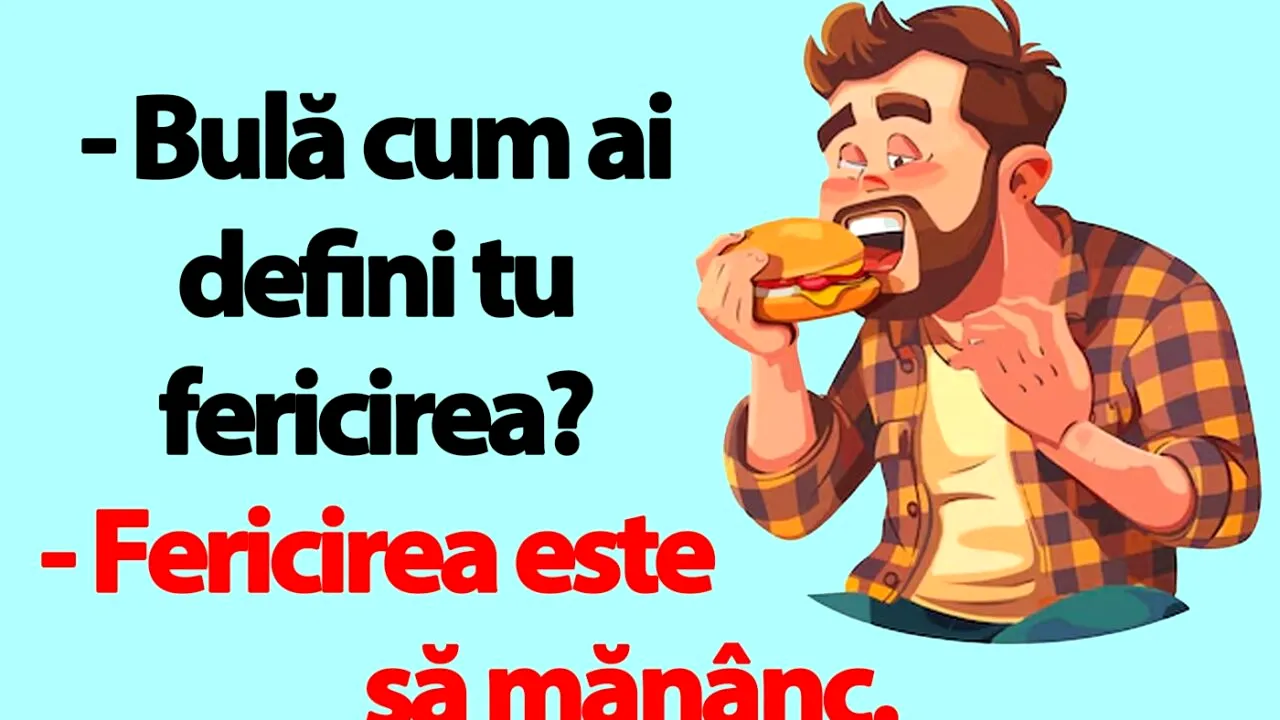 BANC | „Bulă, cum ai defini tu fericirea?