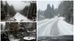Ninsori în toiul primăverii. Ninge ca-n povești în România, azi, 21 aprilie 2026
