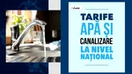 TOP 3 tarife apă potabilă și canalizare în România. Unde sunt cele mai mici prețuri și cât plătesc bucureștenii