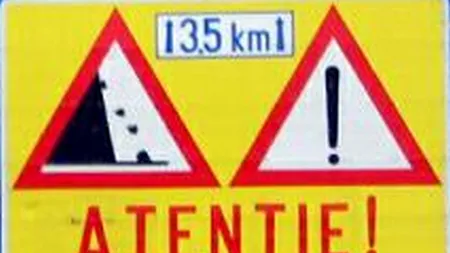 Pericol pe DN 1. Ce se întâmplă în localitatea Comarnic