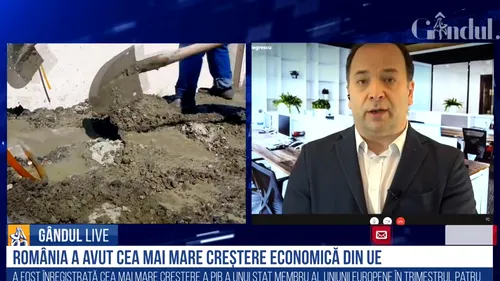 GÂNDUL LIVE. Creșterea economică a României. Consultant financiar: Nu am repornit economia așa cum trebuia / „Proiectul de buget este doar o culegere de bune intenții” - VIDEO