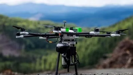 Motivul inedit pentru care o companie americană folosește drone. VIDEO