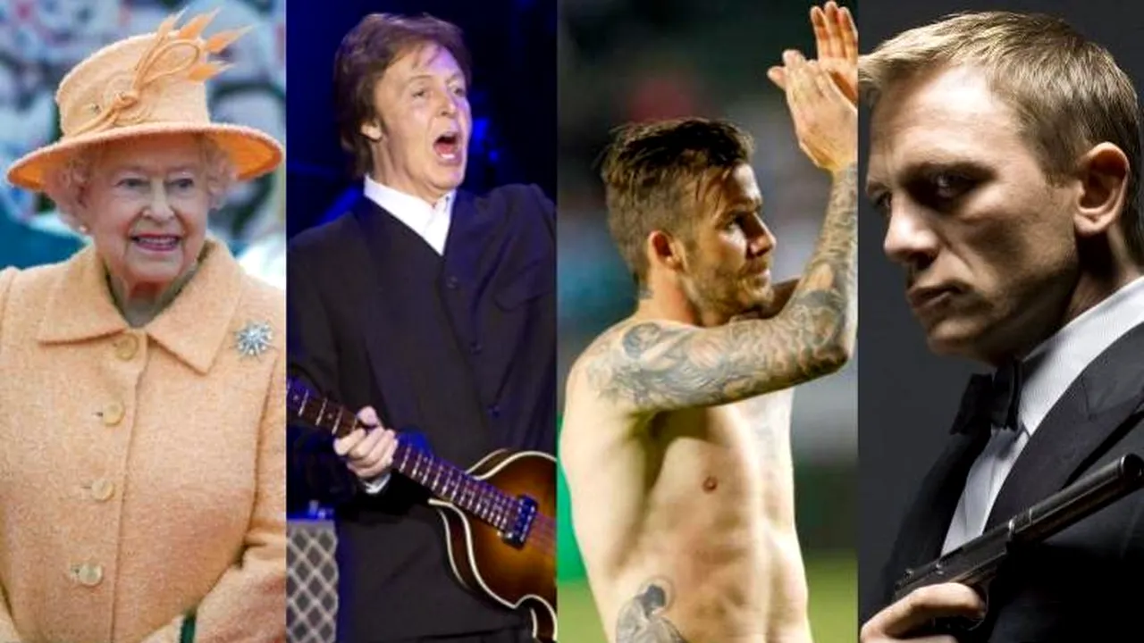 CEREMONIA DE DESCHIDERE LONDRA 2012: Paul McCartney, David Beckham și actorul din James Bond, printre celebritățile prezente la eveniment