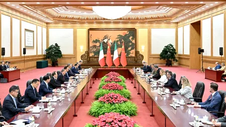 Italia vrea relansarea relațiilor UE-CHINA /Giorgia Meloni anunță investiții în sectoare industriale strategice