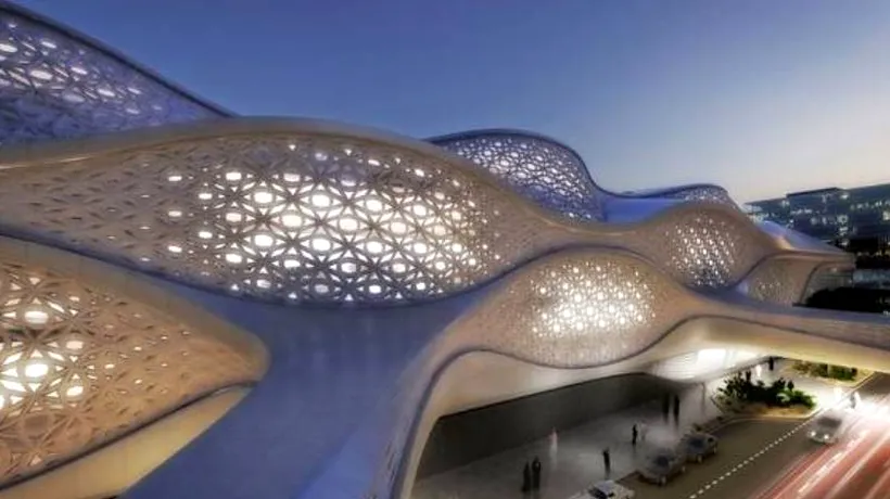 Saudiții vor construi prima stație de metrou de aur din lume. GALERIE FOTO