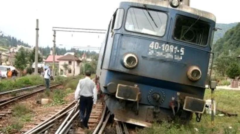 Tren de marfă deraiat în Bistrița-Năsăud. Traficul feroviar din zonă este blocat