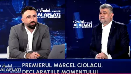 Marcel Ciolacu: „Nu l-am votat pe Klaus Iohannis” / Ce spune premierul despre demisia șefului de stat