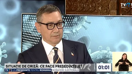 Victor PONTA: Sub pretextul pandemiei, s-au ÎNCĂLCAT drepturi fundamentale