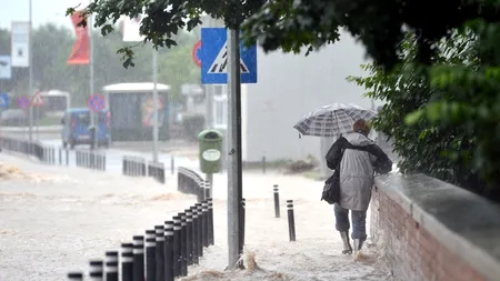 ATENȚIONARE METEO ANM: Cod galben de ploi în toată țara