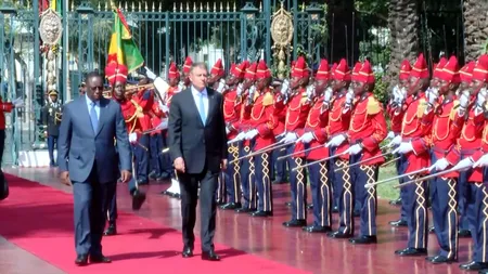 VIDEO | Ultima oprire: Palatul Prezidențial din Senegal / Președintele României își încheie turneul în Africa