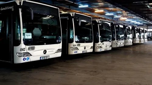 STB pune la dispoziția autorităților autobuze pentru transportul cetățenilor ucraineni care se refugiază în Bucureşti