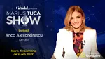 Marius Tucă Show începe marți, 4 noiembrie, de la ora 20.00, live pe Gândul. Invitată: Anca Alexandrescu