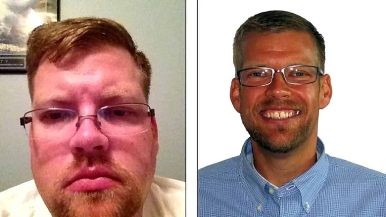 Schimbarea uimitoare prin care a trecut un bărbat de 150 de kilograme în doar un an - FOTO