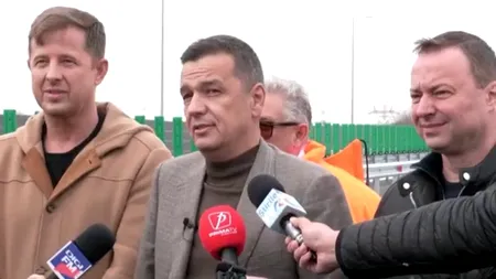 VIDEO| Sorin Grindeanu, în inspecție pe Autostrada A0/ „Ne-am propus ca până în luna iunie-iulie 2024 să finalizăm legătura dintre A1 și A2 pe A0 SUD”