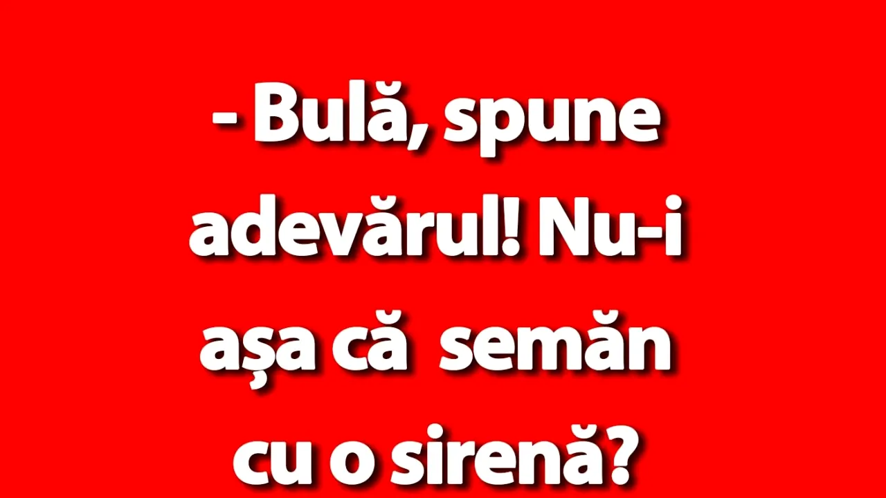 BANC | Bulă și „sirena”