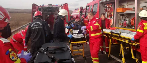 Autoritățile din Vaslui în alertă: Mai multe victime anunțate în urma unui accident, după ce un cetățean ucrainean a adormit la volan - VIDEO