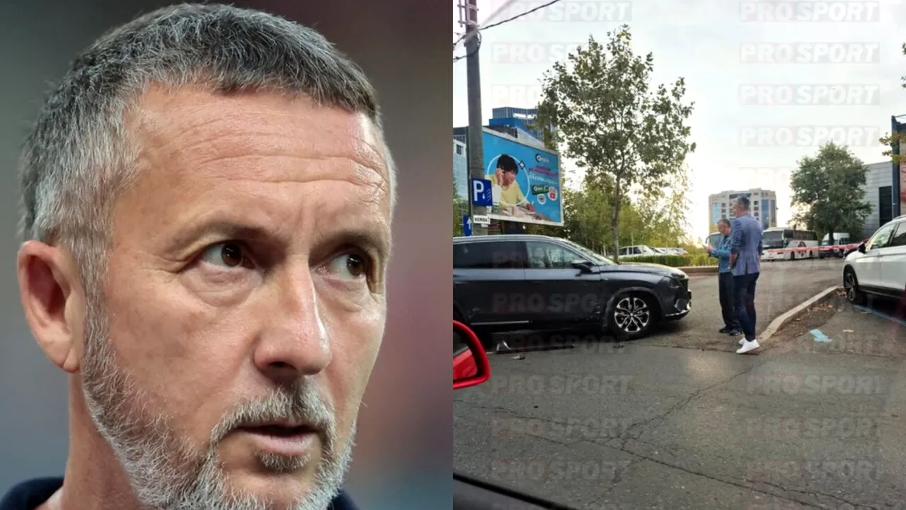 Mihai Stoica, implicat într-un accident în Capitală. Tehnicianul spune că mașina sa este „daună totală”. „Sunt bine. A intrat o persoană în mine”