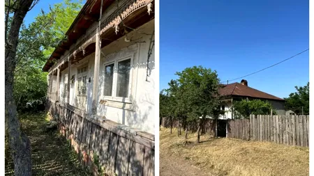 Localitatea din România în care o casă se vinde cu 7.500 de EURO. Are 4 camere și un teren generos