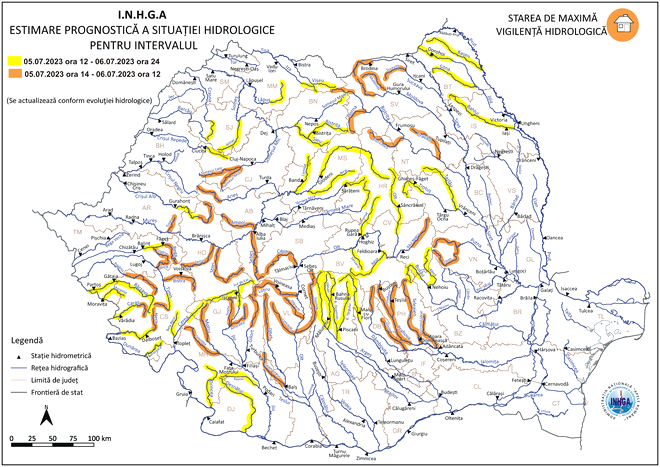 Estimarea prognostică a situației hidrologice