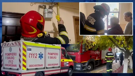 Intervenţie în forță a pompierilor după ce s-a semnalat miros de gaz, la Mioveni, Argeș. Au fost evacuate peste 200 de persoane