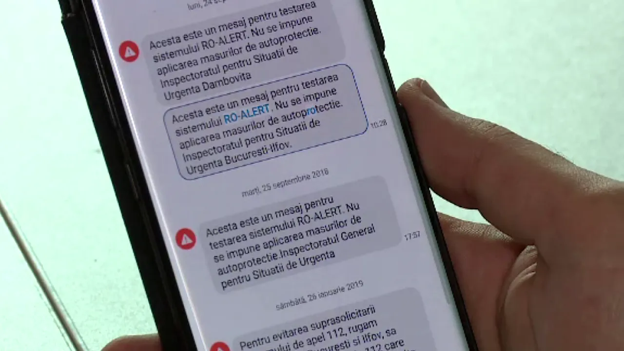 RO-ALERT. Ironii pe internet, după mesajul Ro-Alert trimis vineri de autorități. Ce greșeală apare în textul alertei
