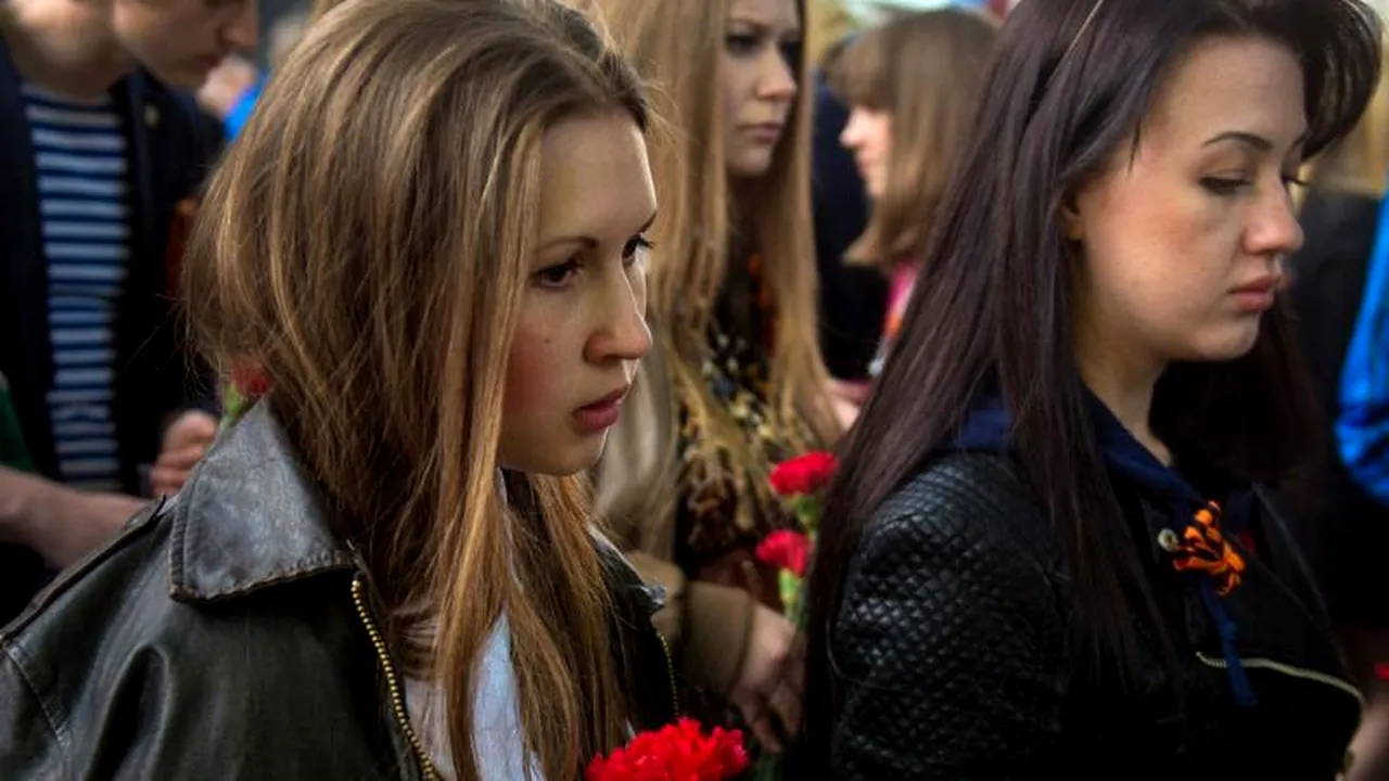 Manifestație pentru o Ucraină  unită, la Odesa