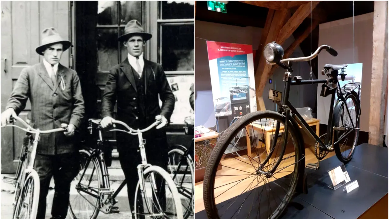 Taxă de 100 de lei pentru bicicliști în „Orașul Stalin”. Cum se circula în haină de gală, cu plăcuță de înmatriculare, în Brașovul de altădată