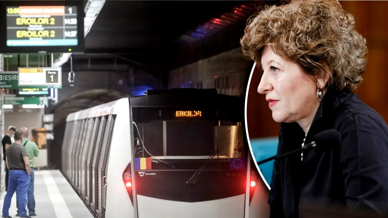 Metrorex reacționează după criticile primite de la Oana Gheorghiu: „Au fost inserate multe neadevăruri care ne obligă să replicăm”