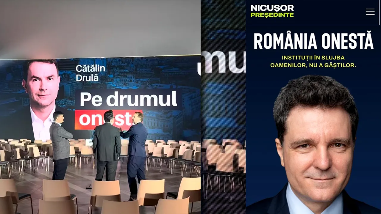 Cătălin Drulă a copiat până și sloganul de campanie de la Nicușor Dan. A pus „onest” în centrul comunicării sale. Nicușor Dan a candidat cu „România Onestă”, Drulă se lansează cu „Pe Drumul Onest”