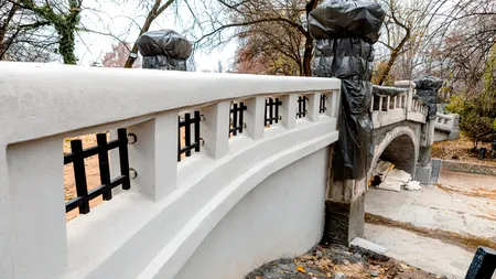 Nicușor Dan anunță continuarea reabilitării Parcului Cișmigiu, chiar și în sezonul rece. Care e stadiul lucrărilor