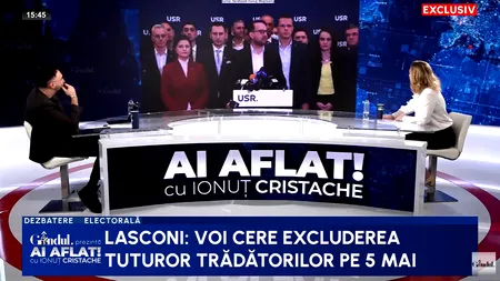 Elena Lasconi: „Cei 16 puciști din USR sunt și misogini!”