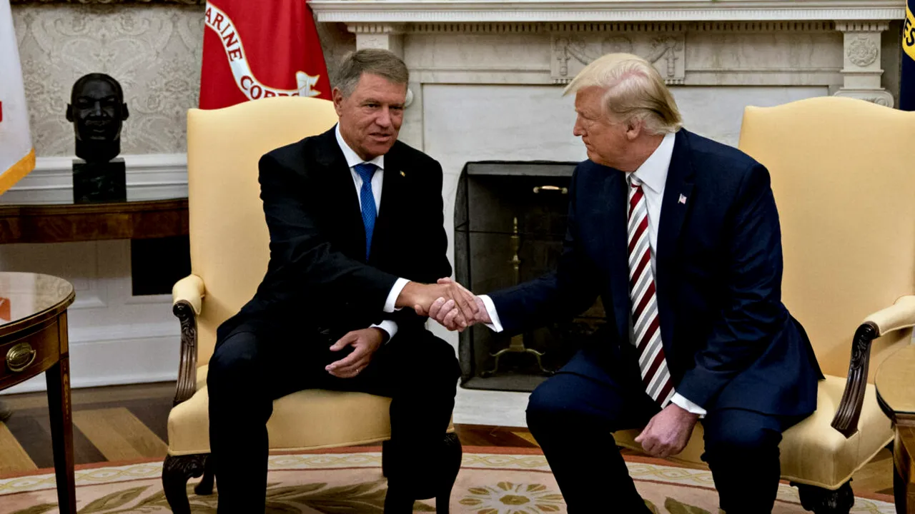 Klaus Iohannis îl felicită pe Donald Trump: 