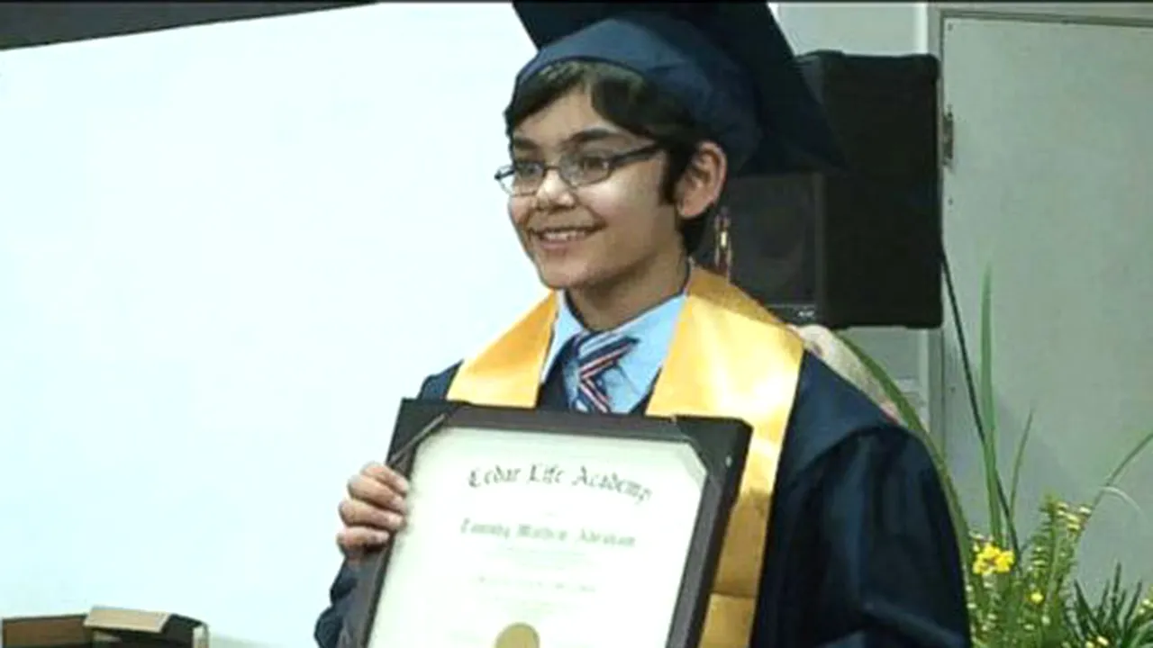 A terminat liceul la 10 ani și vrea să devină cel mai puternic om din lume