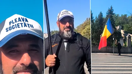 Un al treilea stegar dac şi-a făcut apariţia în poarta Parlamentului. Ce revendicări are