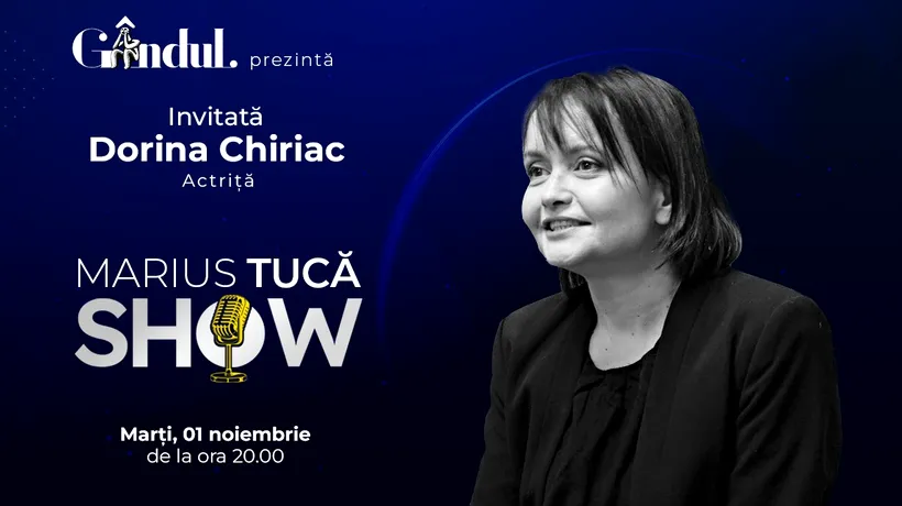 Marius Tucă Show începe marți, 1 noiembrie, de la ora 20.00, live pe gândul.ro