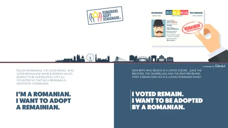 ROMANIANS ADOPT REMAINIANS. Provocarea Gândul după votul care schimbă Europa așa cum o știm