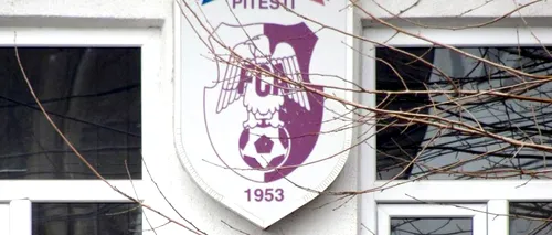 Primăria Pitești, o nouă ofertă către Ministerul de Finanțe pentru achiziționarea brandului FC Argeș