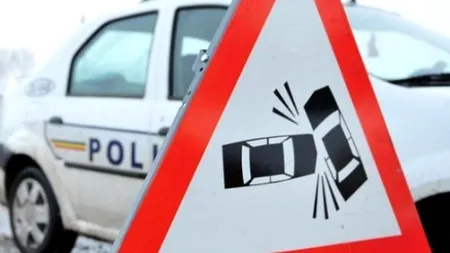 Accident pe DN 1. Două persoane au fost rănite, iar traficul a fost restricționat