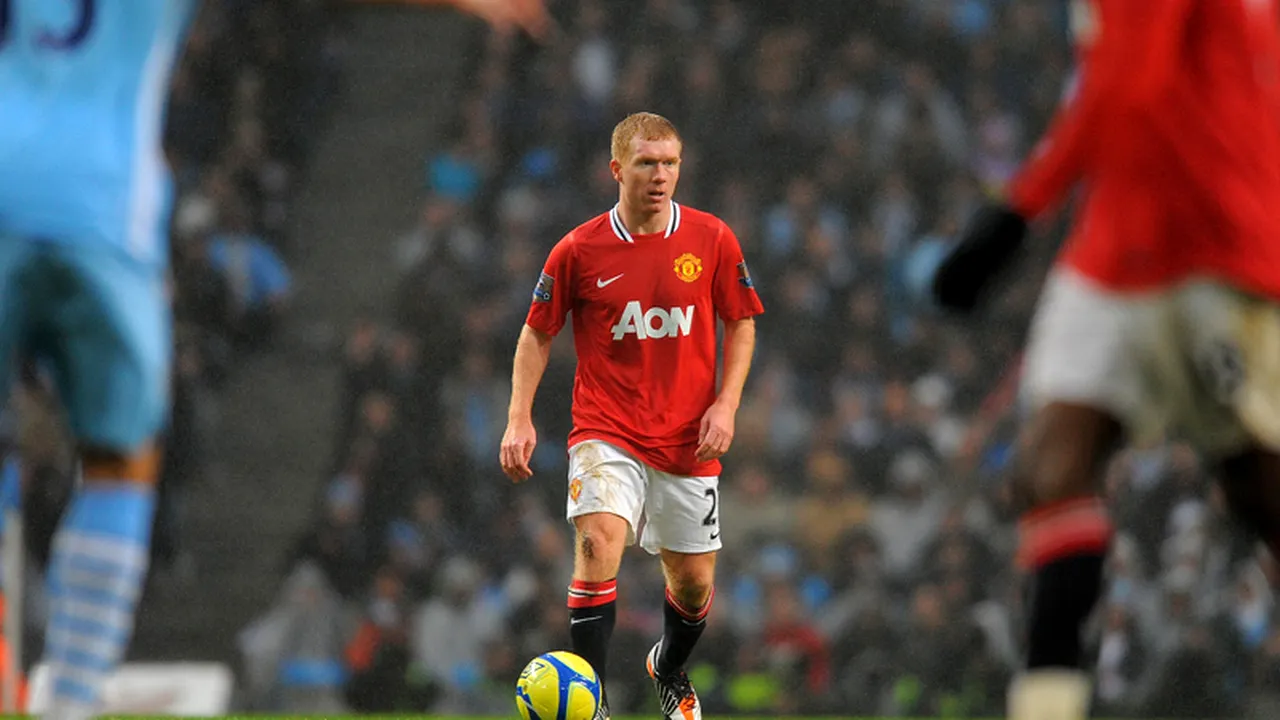 Paul Scholes și-a prelungit contractul cu Manchester United