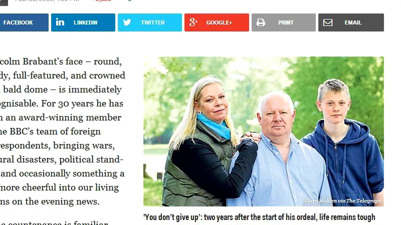 Un corespondent de război povestește că a ajuns 