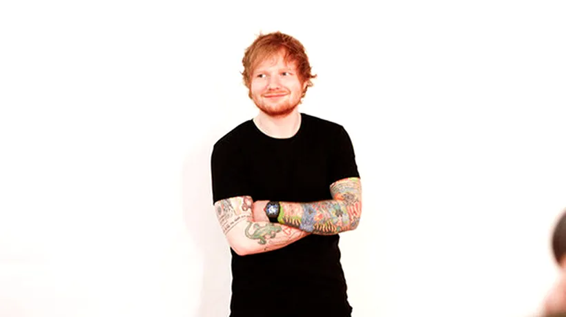 Autoironie. O statuie în formă de porc ce-l reprezintă pe Ed Sheeran,cumpărată chiar de cântăreț, la licitație. FOTO
