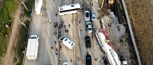 Masacru în Turcia. Zeci de mașini, spulberate în lanț de un tir rămas fără frâne